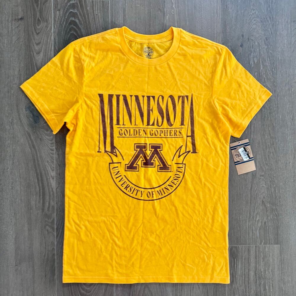 NCAA University Minnesota Golden Gophers Fan Tshirt Men Small Rivalry Threads